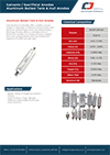 Aluminum Ballast Tank Anodes Datasheet