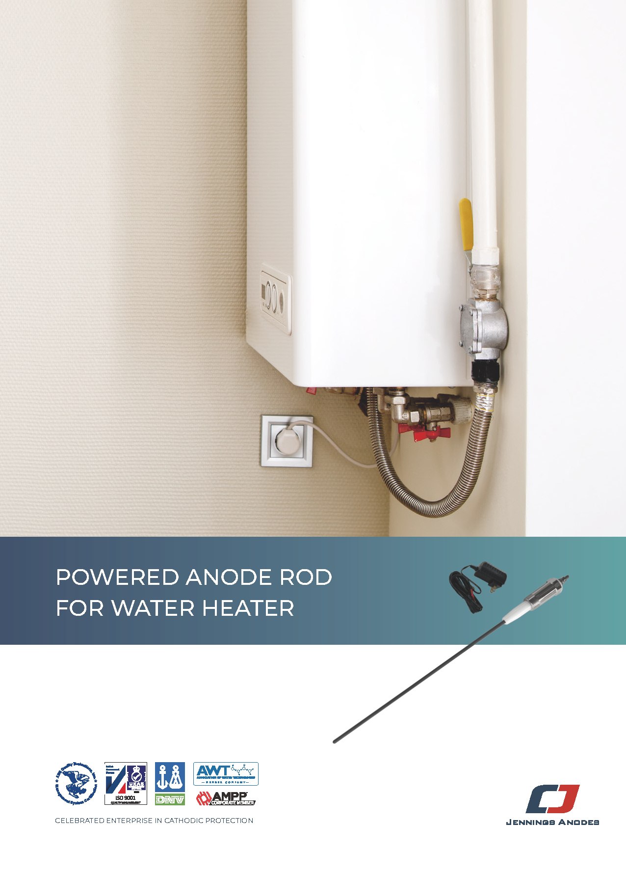 Powered Anode Rod for Water Heater Datasheet